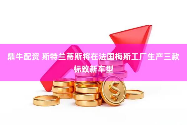 鼎牛配资 斯特兰蒂斯将在法国梅斯工厂生产三款标致新车型
